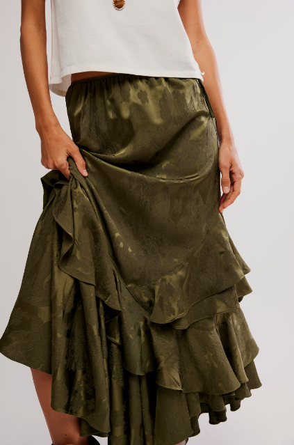 Autumn Promenade Maxi Skirt - Adventurer