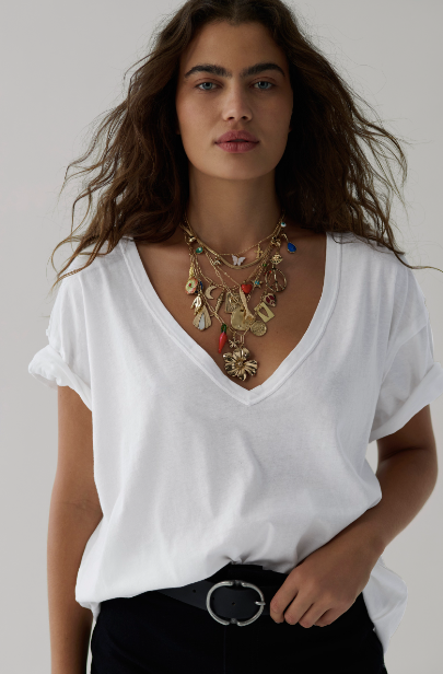 Nina Tee V - Ivory