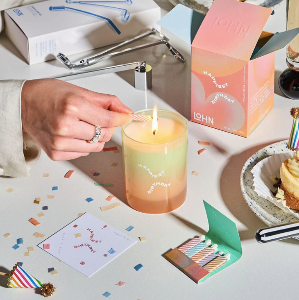 Lohn Happiest Birthday Candle