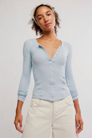 Going Places Cardi - Pearl Blue