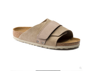 Kyoto Nubuck Suede Leather - Taupe