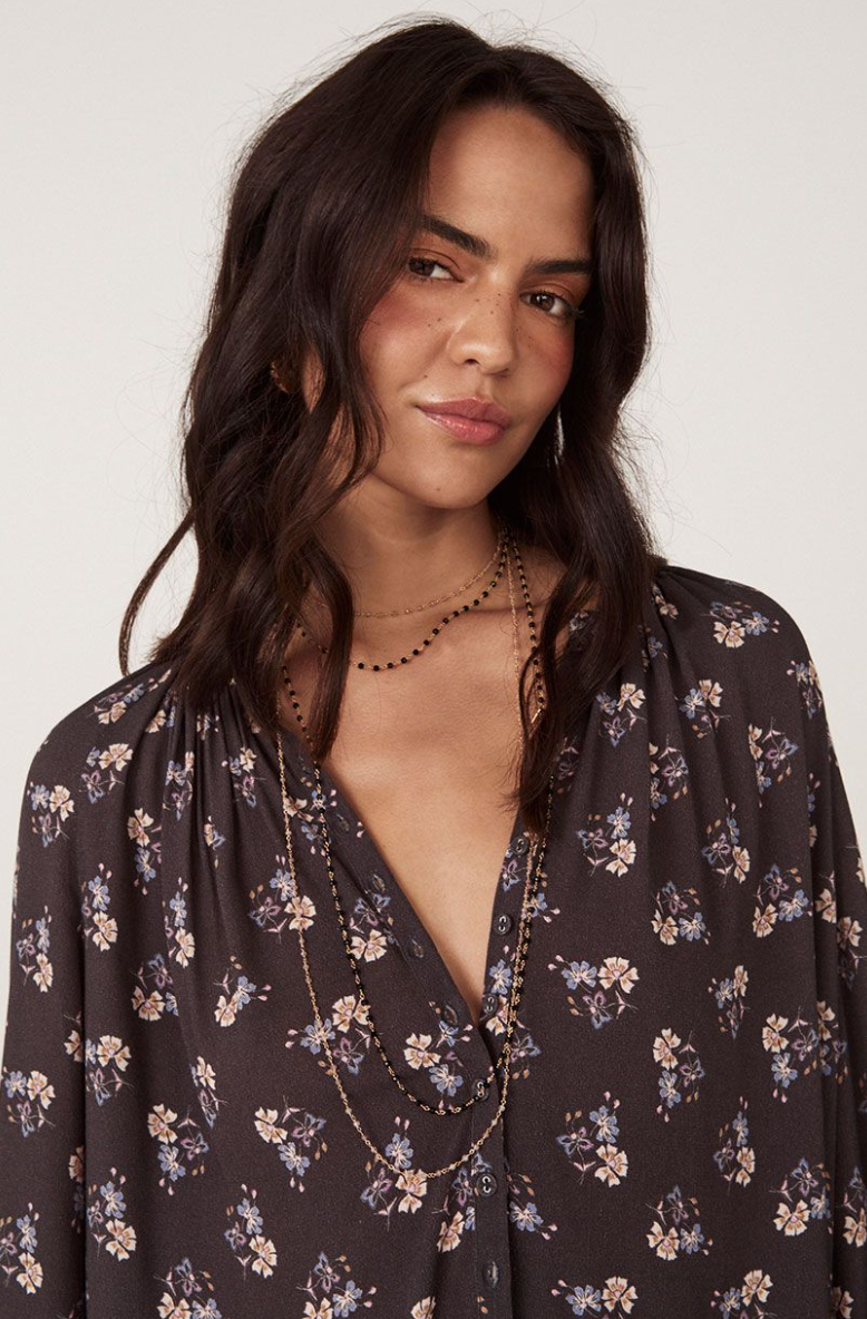 Rebel Spirit Blouse - Hyacinth