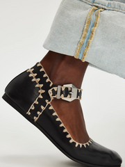 Crochet Mystic Flat - Black