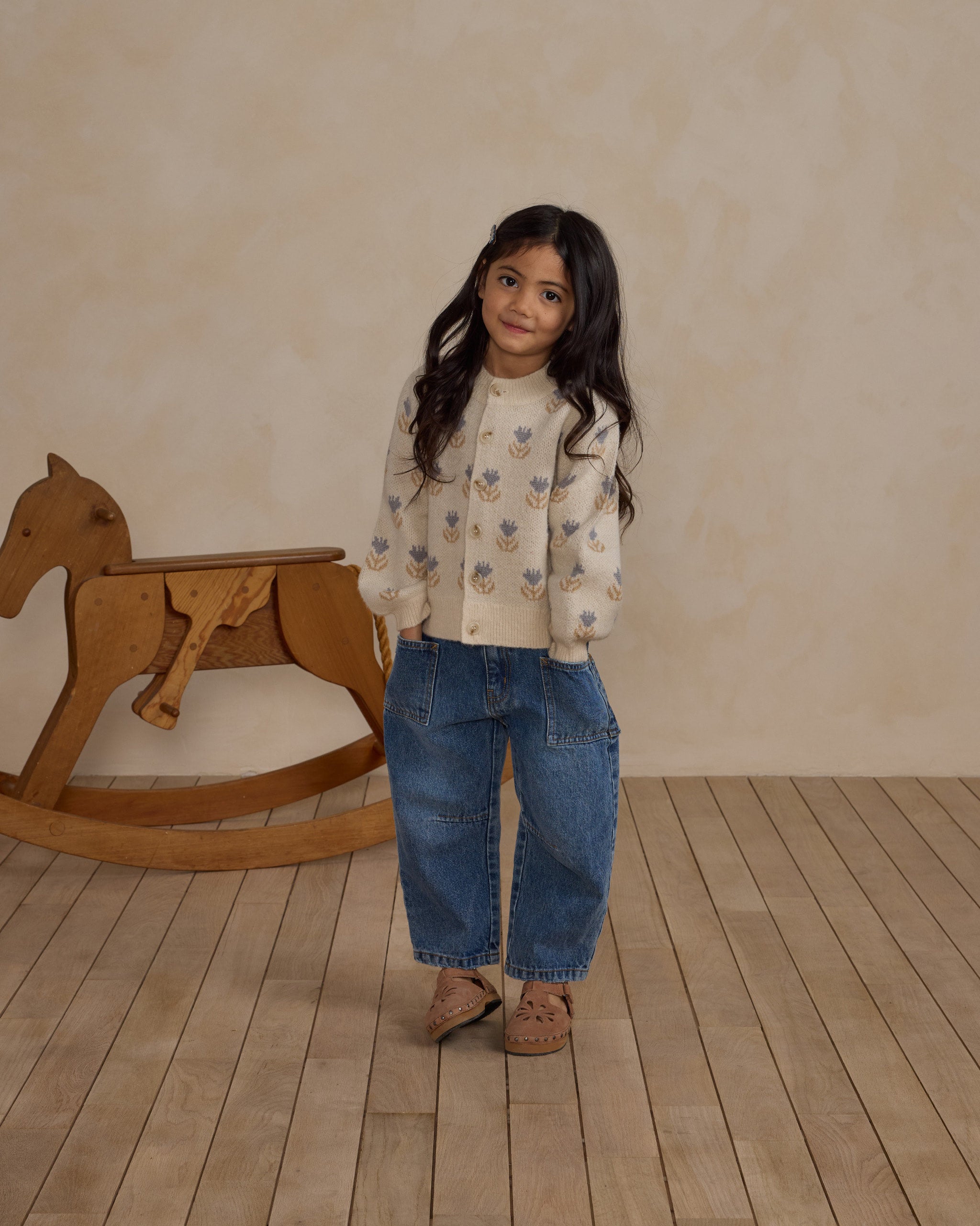 Kids Barrel Pant - Indigo