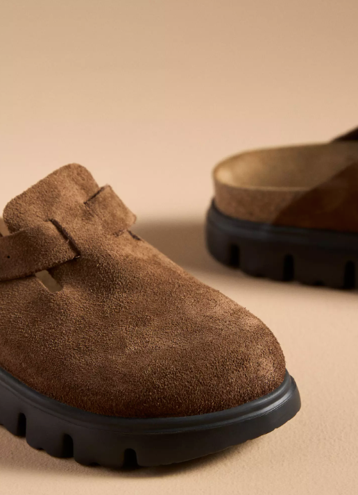 Boston Chunky Suede-Dark Tea