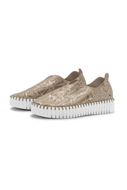 Tulip Shoe - Platform Snake