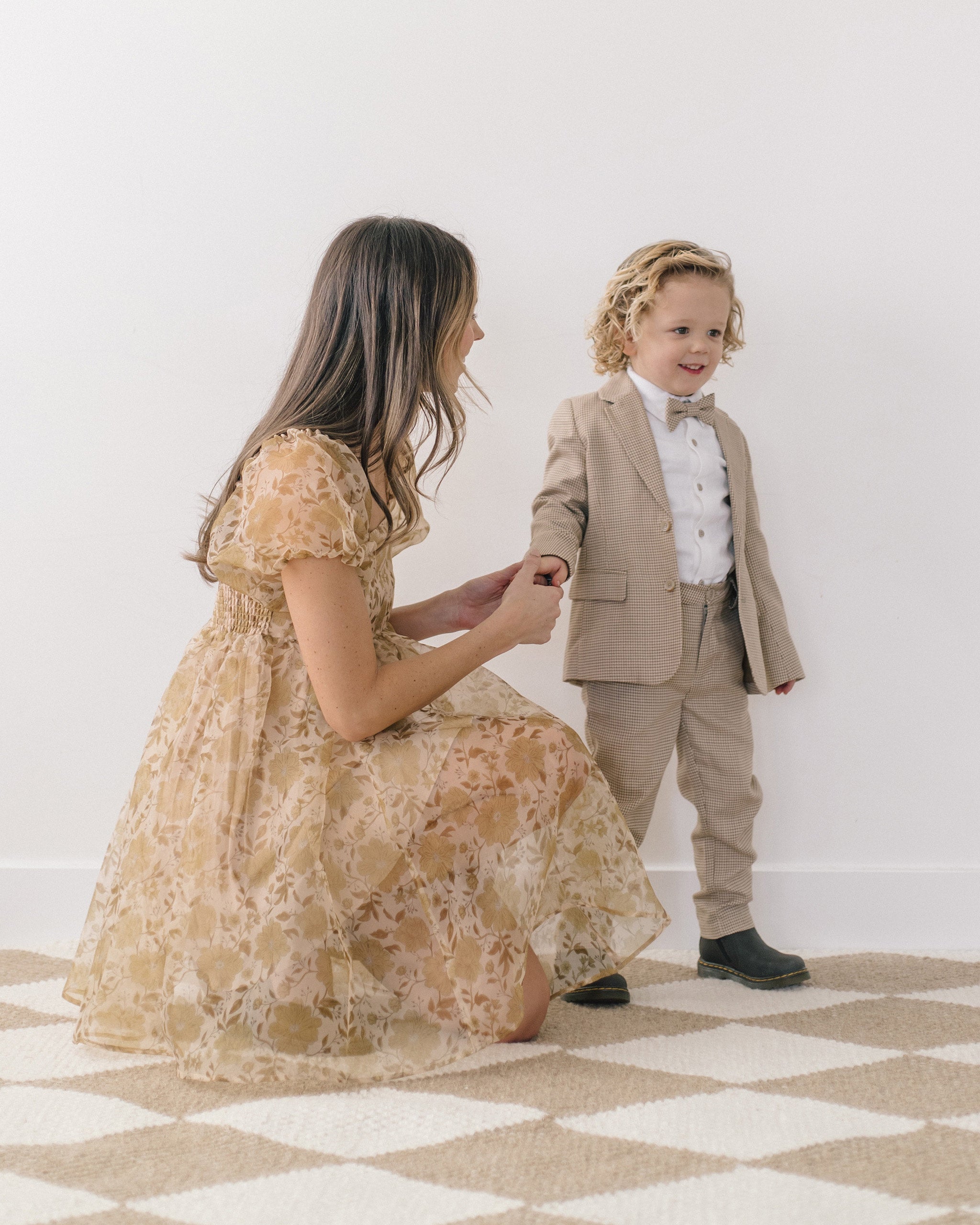 Vivian Dress - Golden Garden