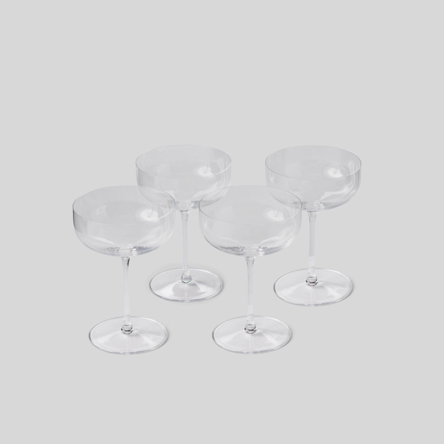 The Coupe Glasses: Set of 4