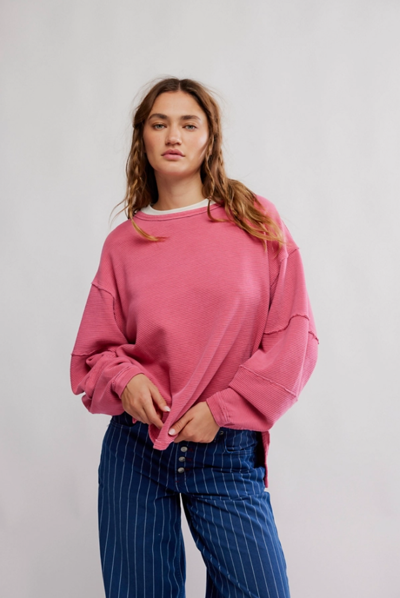 Total Eclipse Tee - Hibiscus Pop