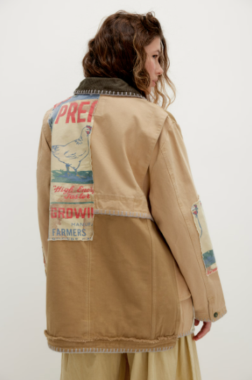 Garden Tamer Jacket- Brown Combo
