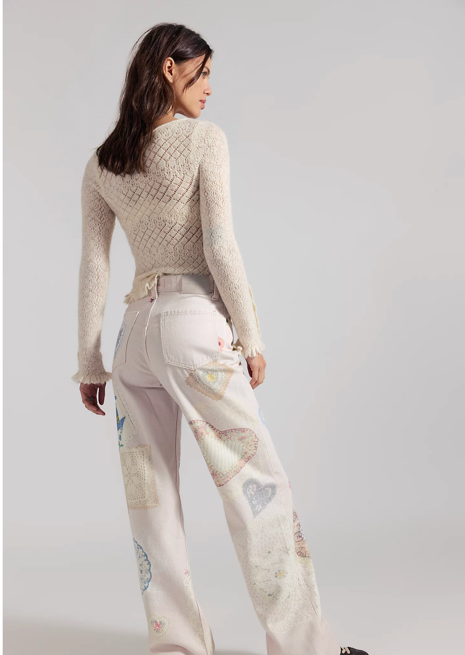 Tinsley Printed Jeans -  Illusions Heirloom Ivory