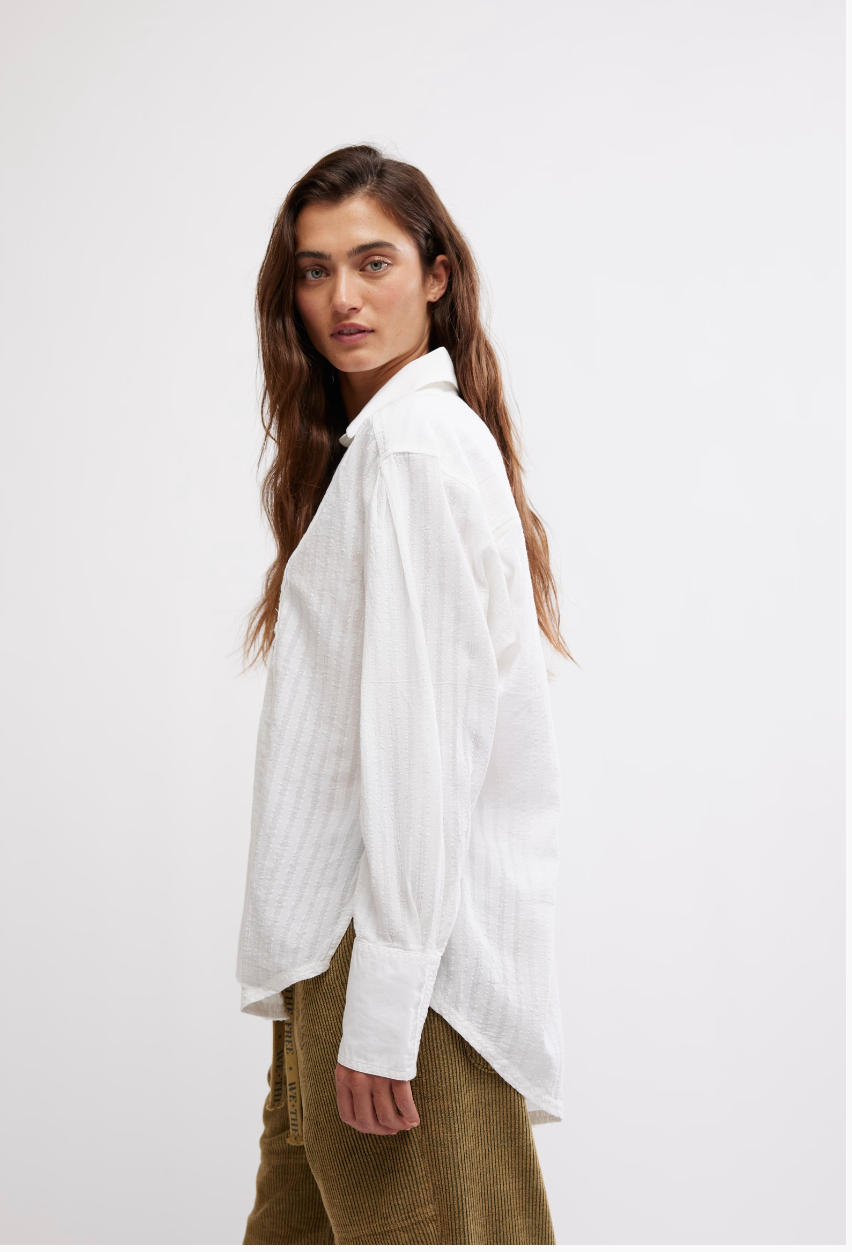 Tuxy Vibes Shirt - Optic White