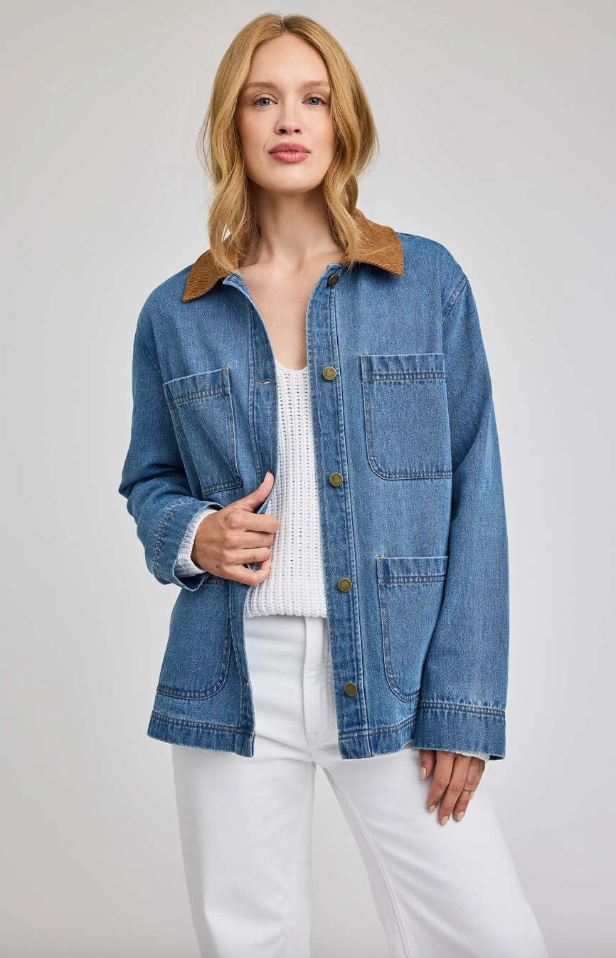 Flynn Jacket - Light Wash