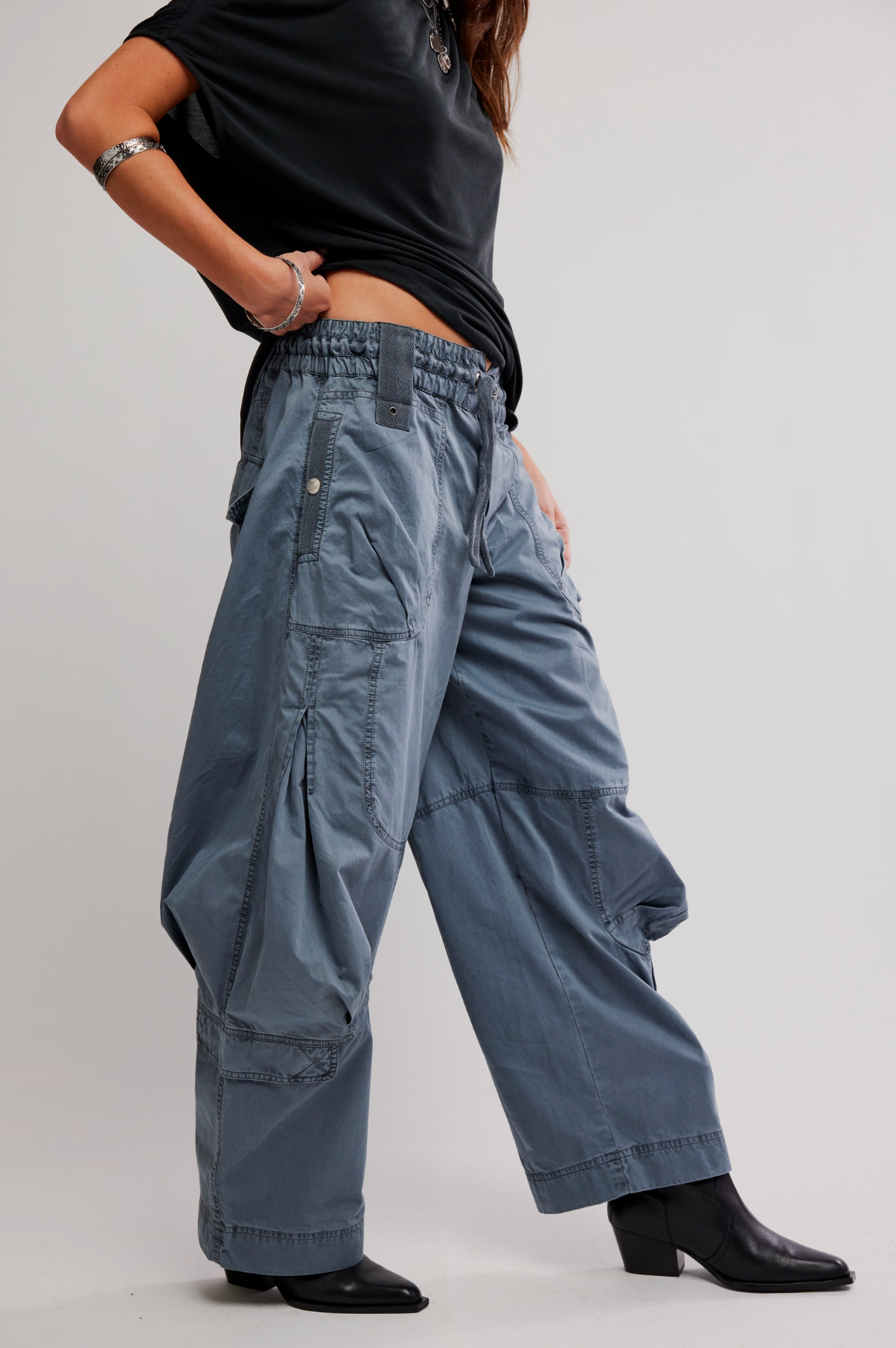 Onset Parachute Pant - Steel
