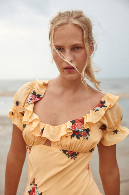 Bali Santa Cruz Dress - Golden Sands