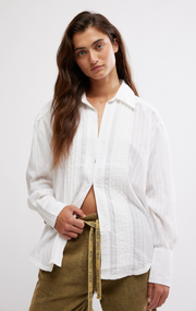Tuxy Vibes Shirt - Optic White