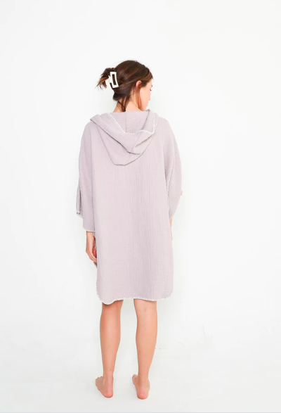Women's Cocoon Surf Poncho - Lilac