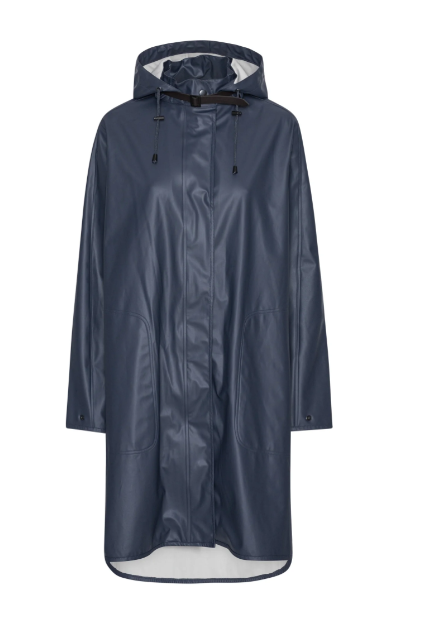 Ilse Jacobsen Raincoat - Ombre-Blue