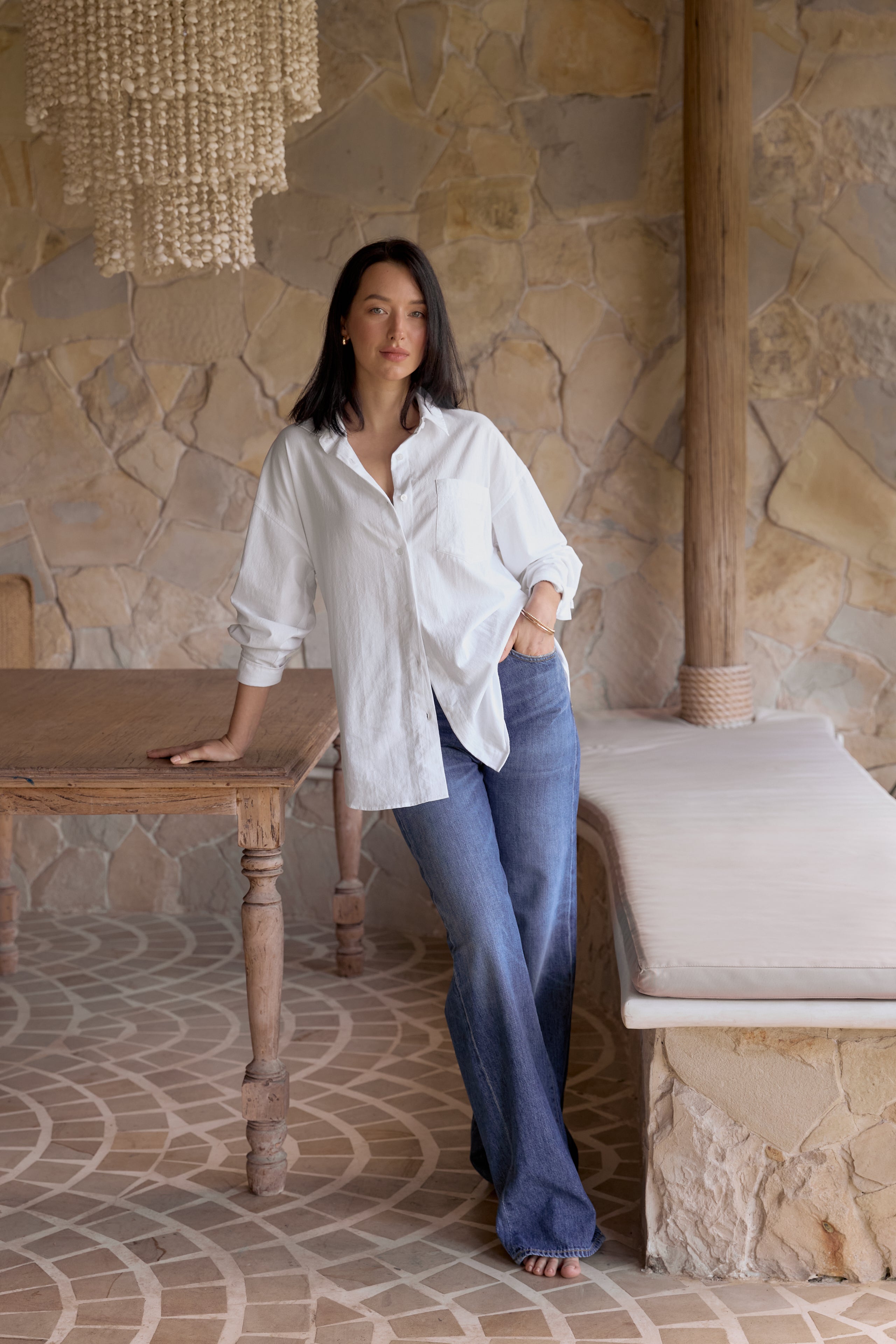 Callahan Blouse - White