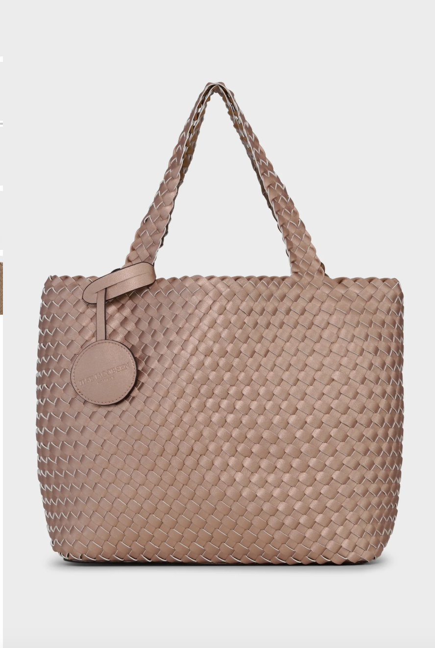 Tote Bag Reversible - Metallic Mocca