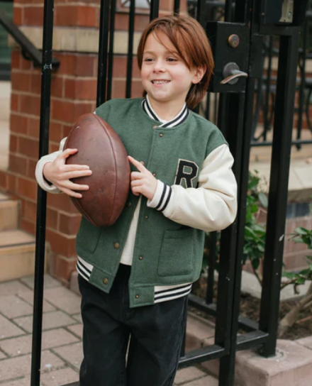 Varsity Jacket - Green