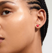 Maeve Red Heart Earrings 2-in-1 Set - Pilgrim