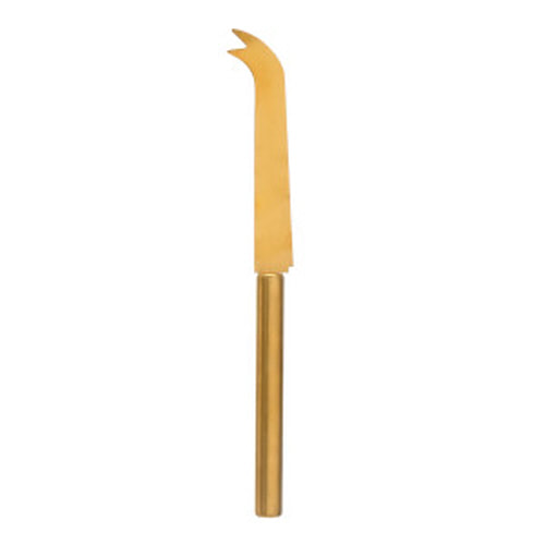Stainless Steel Cheese Knife - Gold