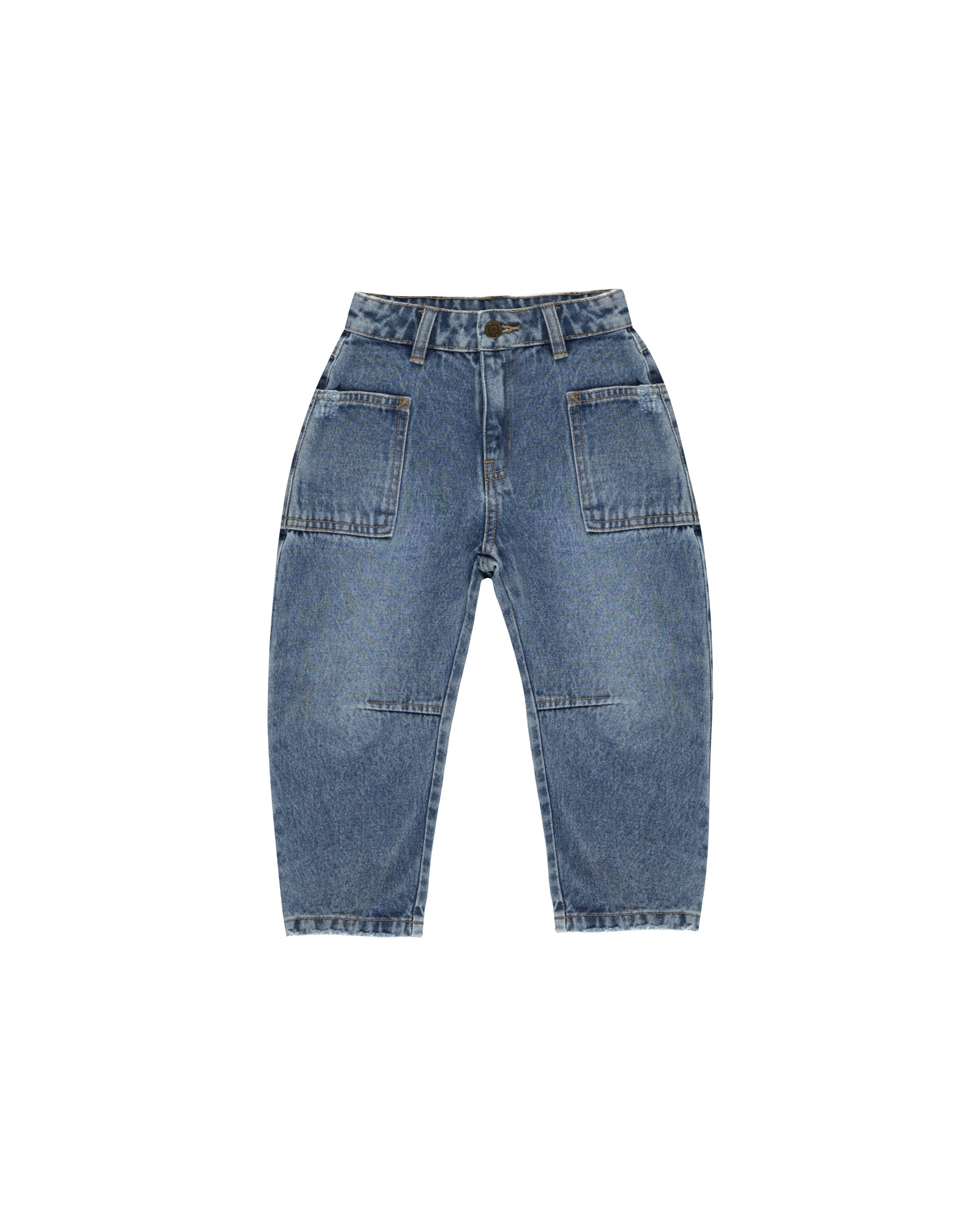 Kids Barrel Pant - Indigo