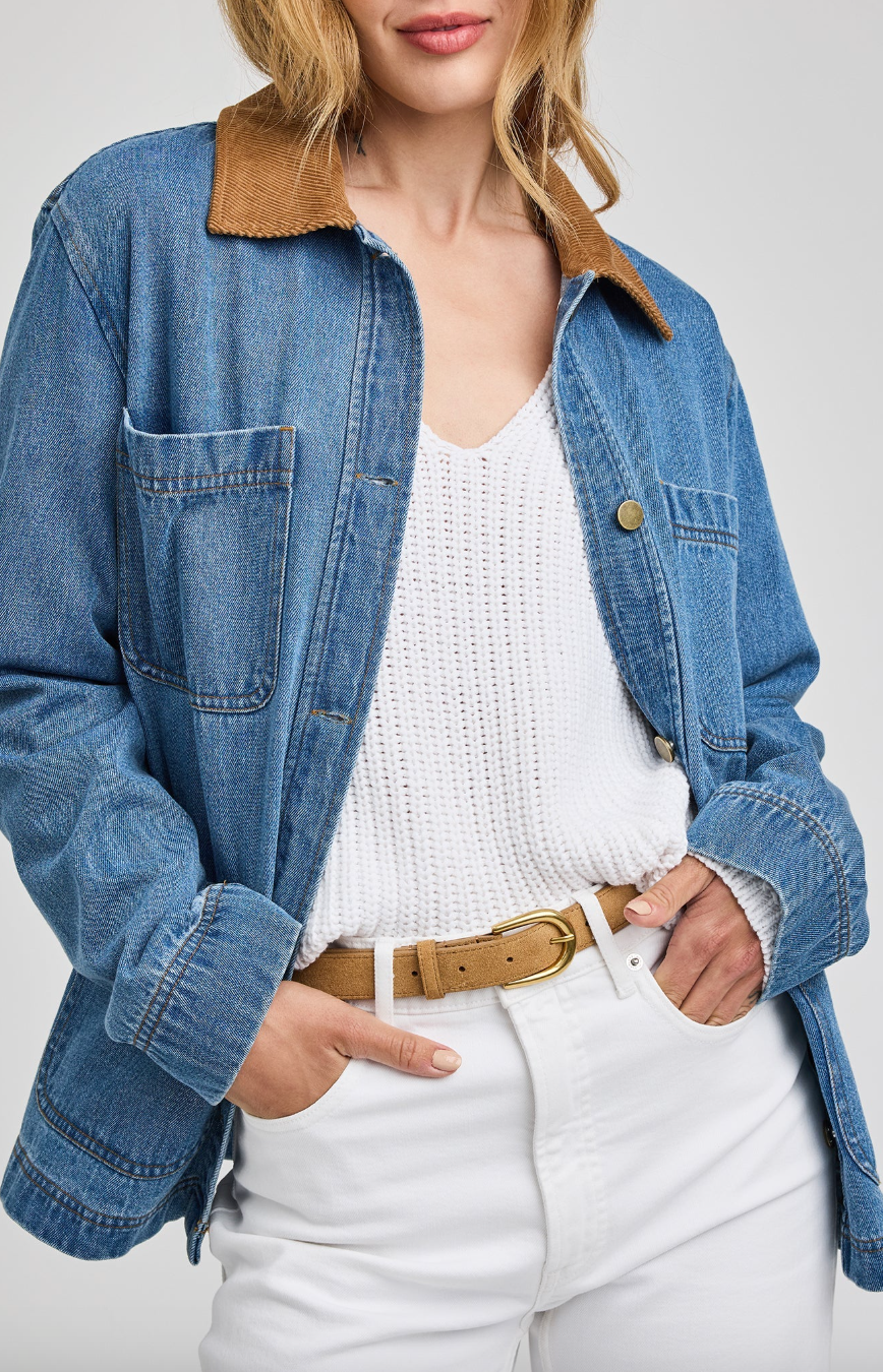Flynn Jacket - Light Wash