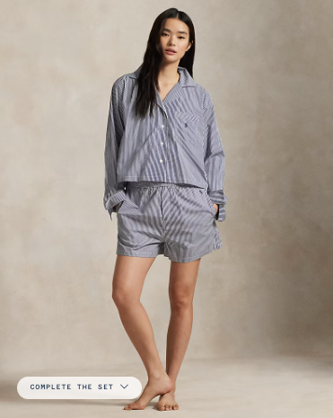 Crop/Boxer RL PJ Set