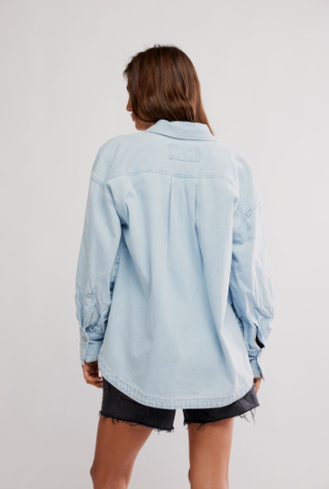Ashley Denim Shirt- Classic Blue Wash