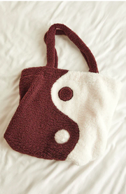 Yin Yang Sherpa Tote