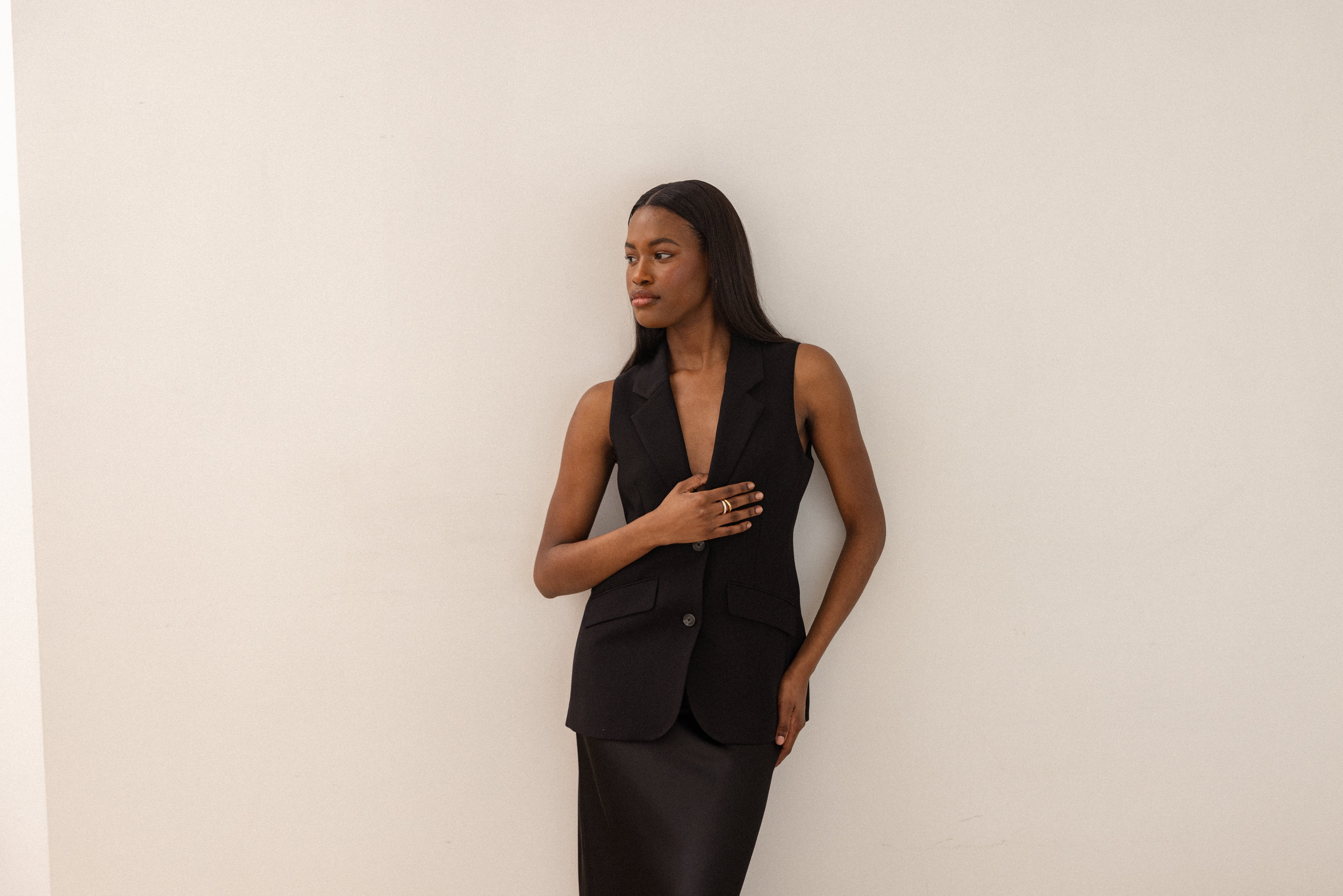 Bailey Vest - Black