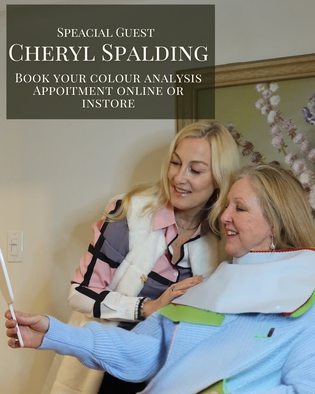 Colour Analysis Appointment - May 28th